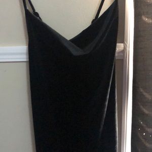 This cute cross back mini dress.